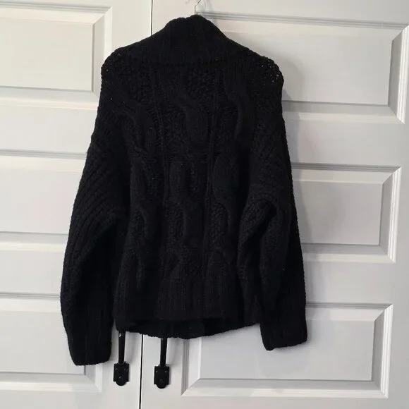 NWT: Unsubscribed Button Down ALPACA Cardigan Sweater
